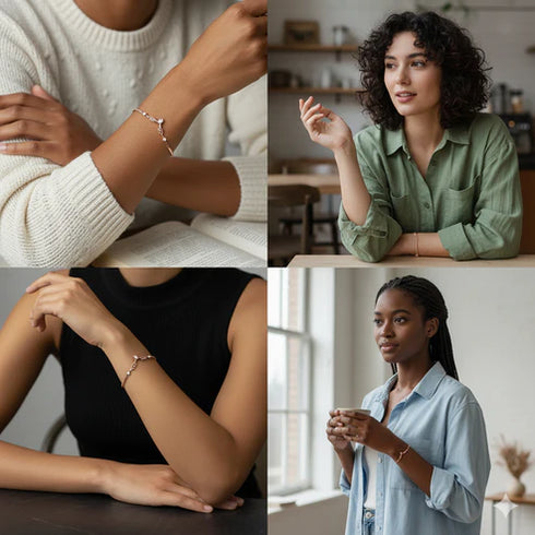 Giva Rose Gold Deer Bracelet