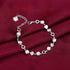 Giva Silver Heartlock Bracelet