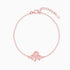 Giva Rose Gold Shamrock Bracelet