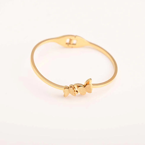 Palmonas Butterfly Charm Cuff Bracelet