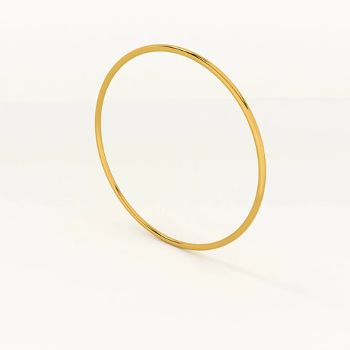 Palmonas Round Wire Bangle Bracelet