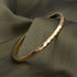 Palmonas Gilded Haze Bangle Bracelet