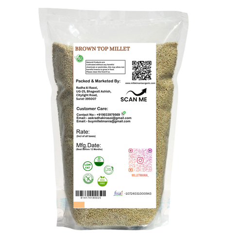 Millet Mania Browntop Millet