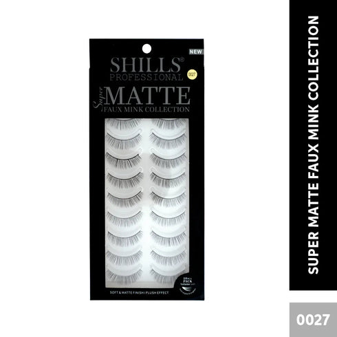 Shills Professional Matte Black Eyelash