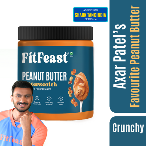 Fitfeast Butterscotch Peanut Butter 400g