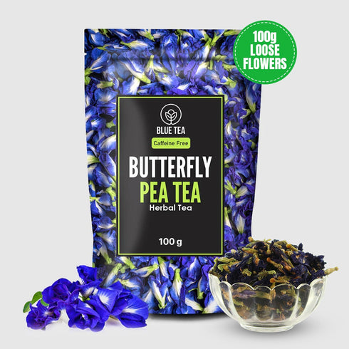 Blue Tea Butterfly Pea Flower Tea | 100g |200 Cups