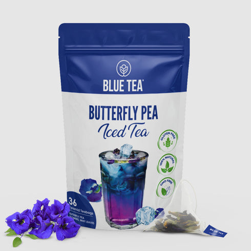 Blue Tea Butterfly Pea Iced Tea | 36 Teabags