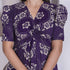 Miravan Womens Floral Printed Cotton Butterfly Maxi Dress