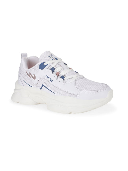 Campus BUTTER White Womens Sneakers