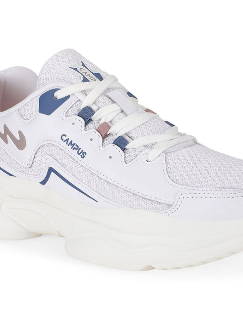 Campus BUTTER White Womens Sneakers