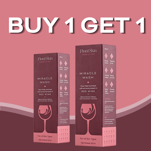 Plural Skin Miracle Wash Pack of Two Buy One Get One