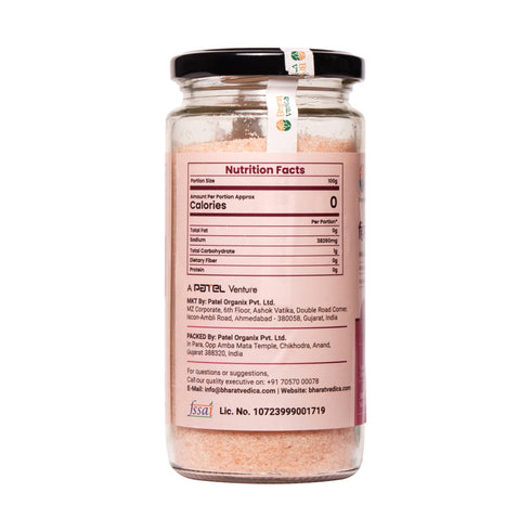 Bharat Vedica Natural Himalayan Pink Salt Gulaabee Namak