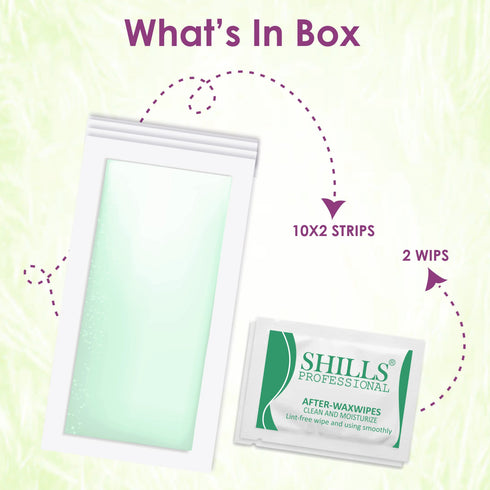 Shills Professional Body Wax Strips
