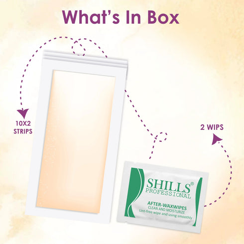 Shills Professional Body Wax Strips