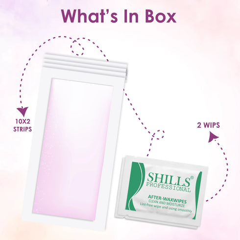 Shills Professional Body Wax Strips