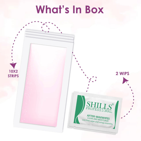 Shills Professional Body Wax Strips