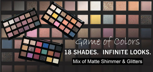 Flicka Game Of Colors Eyeshadow Palette | On The Beach