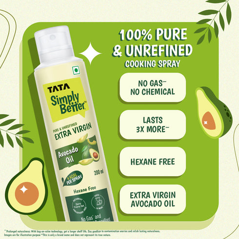 Tata Simply Better Extra Virgin Avocado Oil Spray