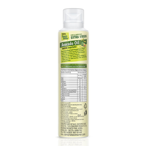 Tata Simply Better Extra Virgin Avocado Oil Spray