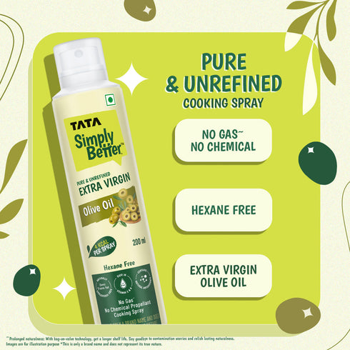 Tata Simply Better Extra Virgin Olive Oil Spray