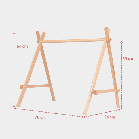 Ariro Toys Baby Floor Gym-Natural