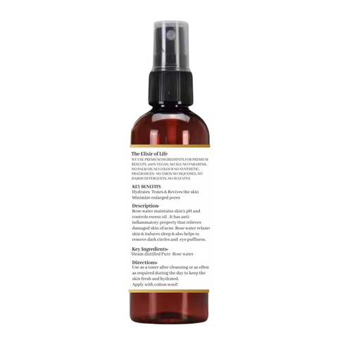 Natuur Pure Rose Water Skin Vitaliser 100ml