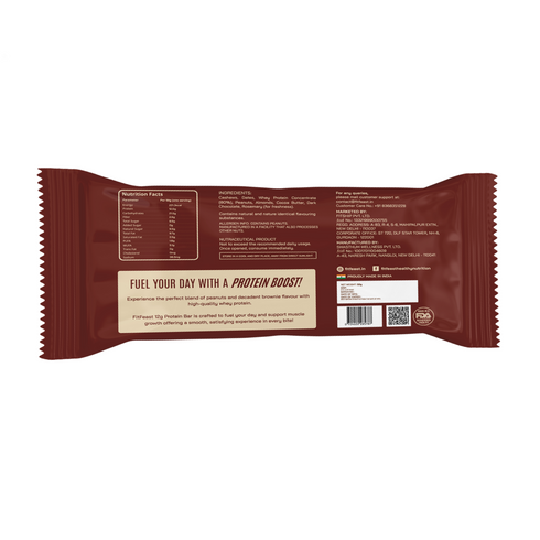 Fitfeast Protein Bars Nutty Brownie