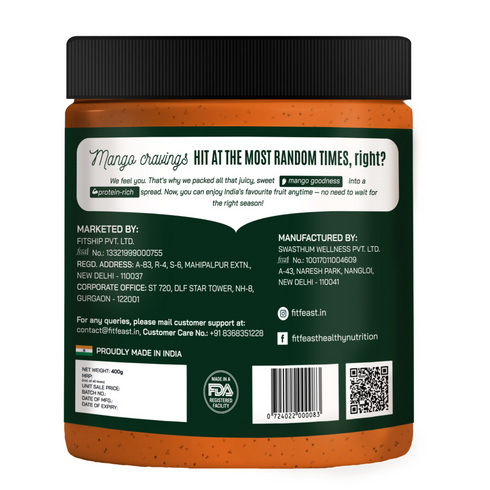 Fitfeast Freebie-Mango Madness Peanut Butter