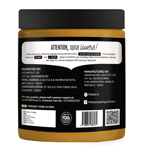 Fitfeast Freebie-Spicy Spread Peanut Butter