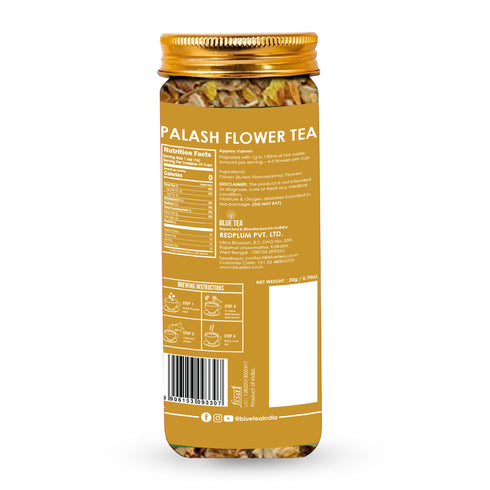 Blue Tea Palash Flower Tea | 20g | Pet Jar