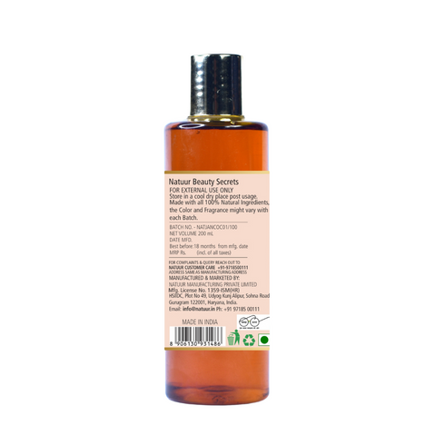 Natuur Body Massage Oil Fennel Seeds and Capsicum Anti Cellulite