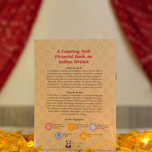 Panda's Box A Pictorial and Coloring Book on Indian Deities