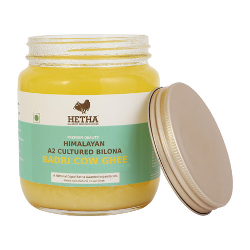 Hetha Himalayan Badri Cow A2 cultured Bilona Ghee / A2 Ghee