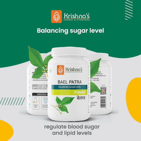 Krishna'S Herbal And Ayurveda Bael Patra Powder