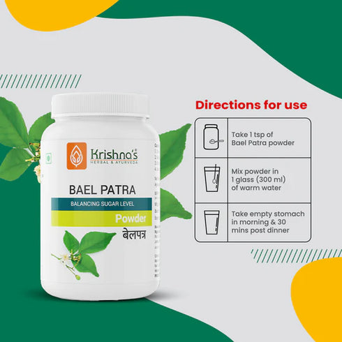 Krishna'S Herbal And Ayurveda Bael Patra Powder