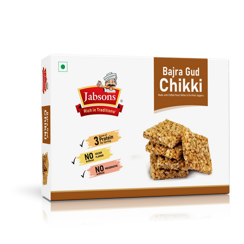 Jabsons Foods Bajra Gud Chikki
