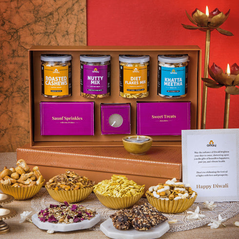 Omay Foods Balanced Binge Diwali Gift Box
