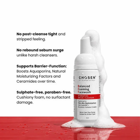 Chosen Balanced Foaming Facewash