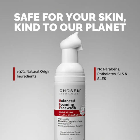 Chosen Balanced Foaming Facewash