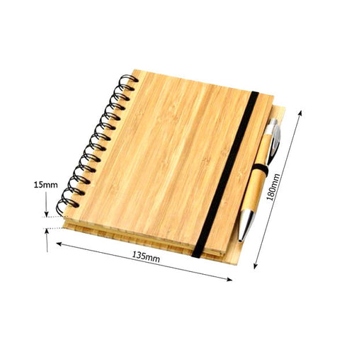 Bamboo India Bamboo Notepad with Pen