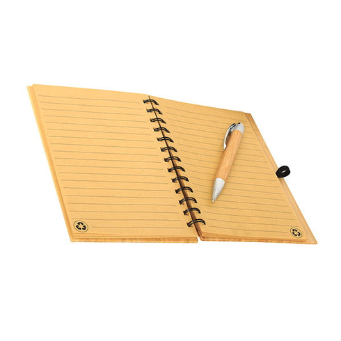 Bamboo India Bamboo Notepad with Pen
