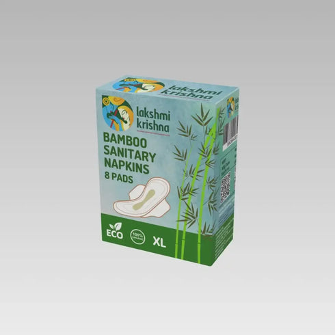 Lakshmi Krishna Naturals Bamboo Sanitary Napkins XL