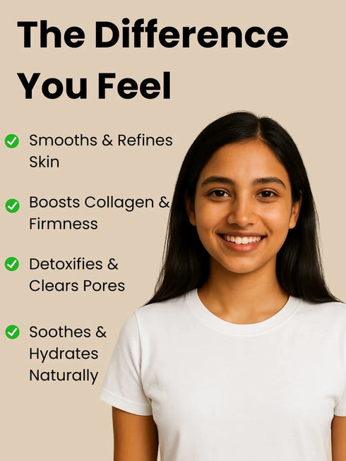 The wellness shop BAMBOO SHOOT & TURMERIC INSTANT GLOW FACE MASK