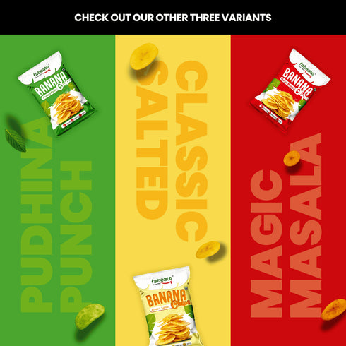 Fabeato Korean Kimchi Flavor Banana Chips