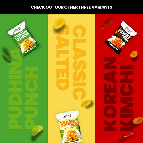 Fabeato Magic Masala Flavor Banana Chips