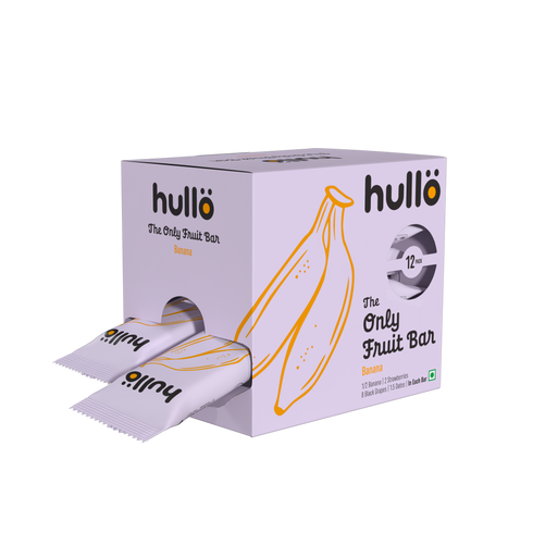 Hullo The Only Fruit Bar - Banana