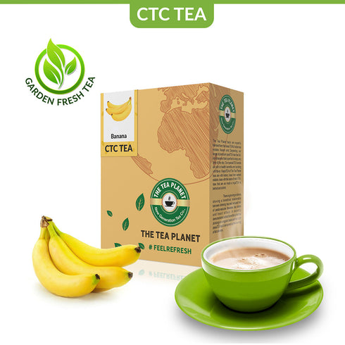 The Tea Planet Banana Flavored CTC Tea