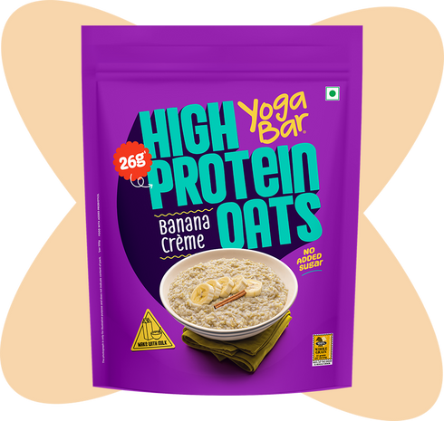 Yoga Bar 26g High Protein Oats Banana Crème