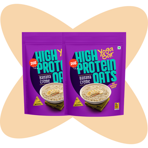 Yoga Bar 26g High Protein Oats Banana Crème