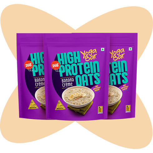 Yoga Bar 26g High Protein Oats Banana Crème